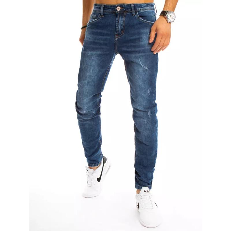 Pánske džínsové nohavice Minář modrá