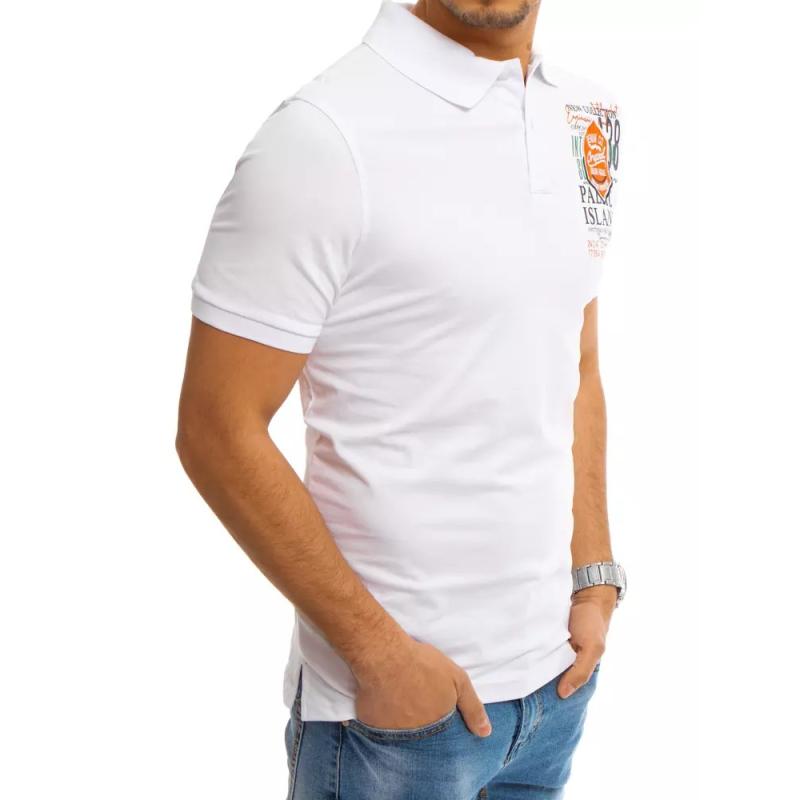 Férfi galléros ing fehér ISLAND