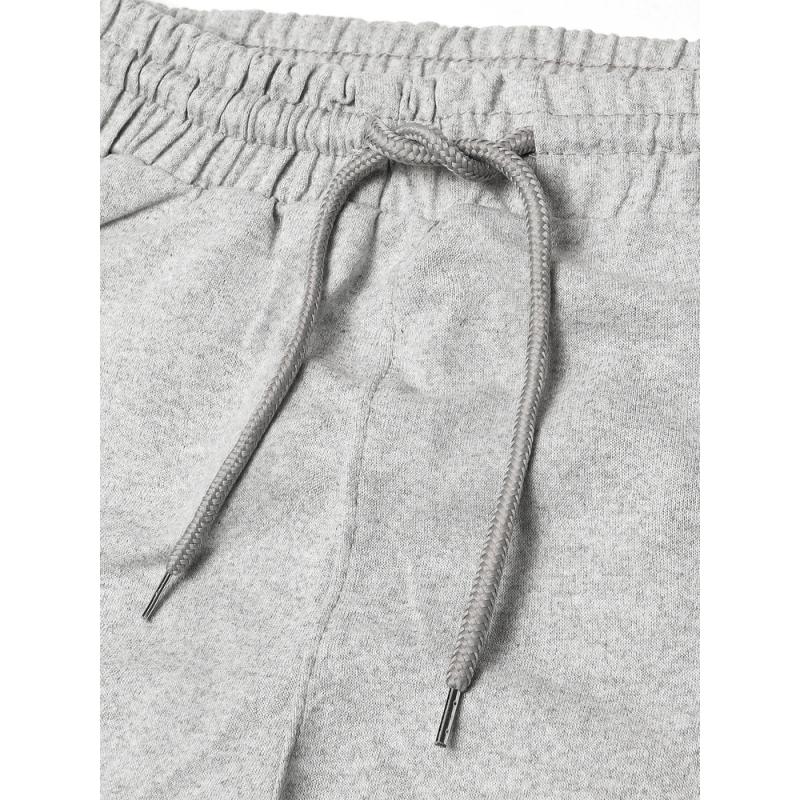 Pánske tepláky bez potlače svetlo šedej SLIM