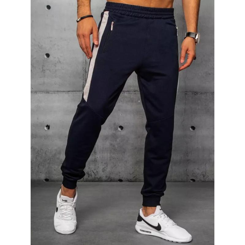 Férfi nyomtatott melegítőnadrág gránát STRIP