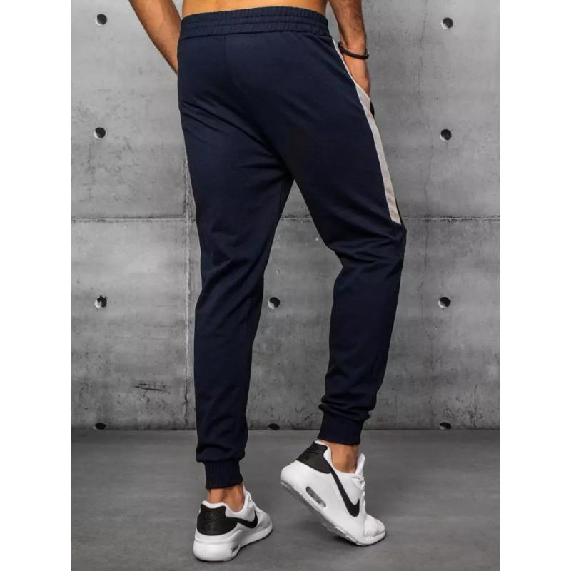 Férfi nyomtatott melegítőnadrág gránát STRIP