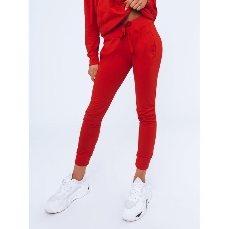 Dámské volnočasové tepláky LARA červená