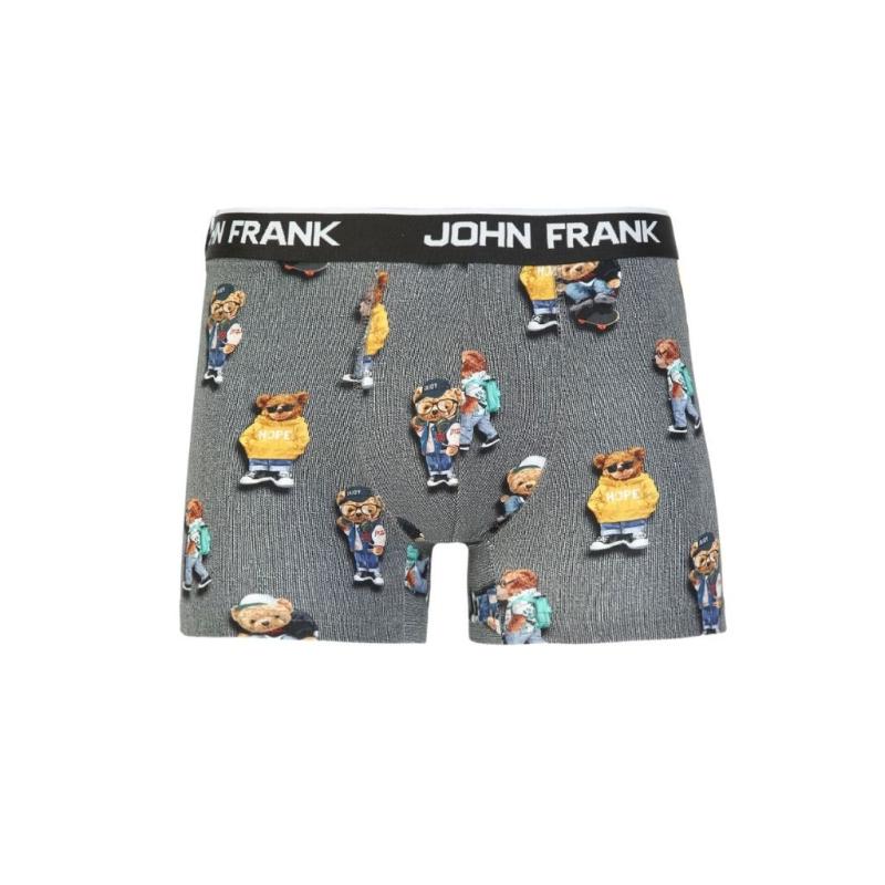 Pánske boxerky John Frank JFBD325-COOL TEDDY