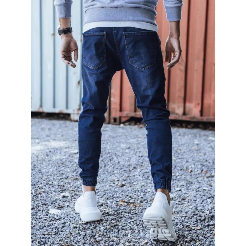 Férfi jogger farmer sötétkék STREET