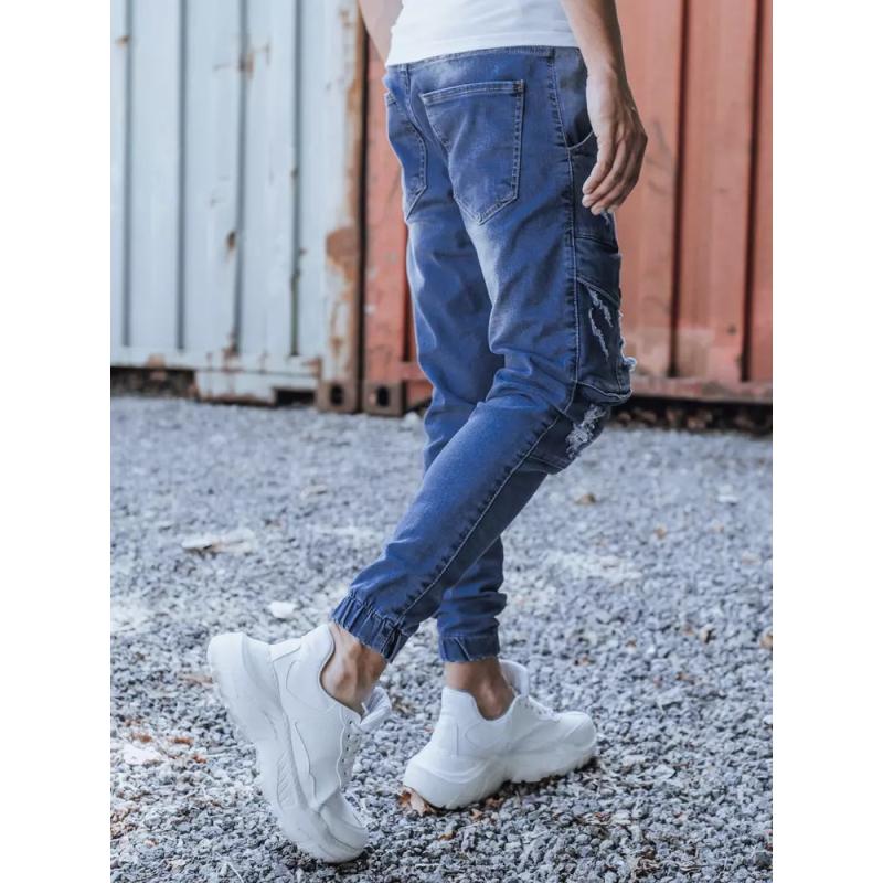 Férfi jogger farmer kék STREET