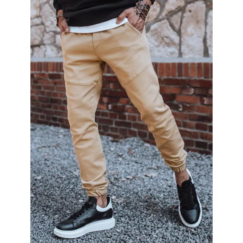 Pánské jogger kalhoty khaki