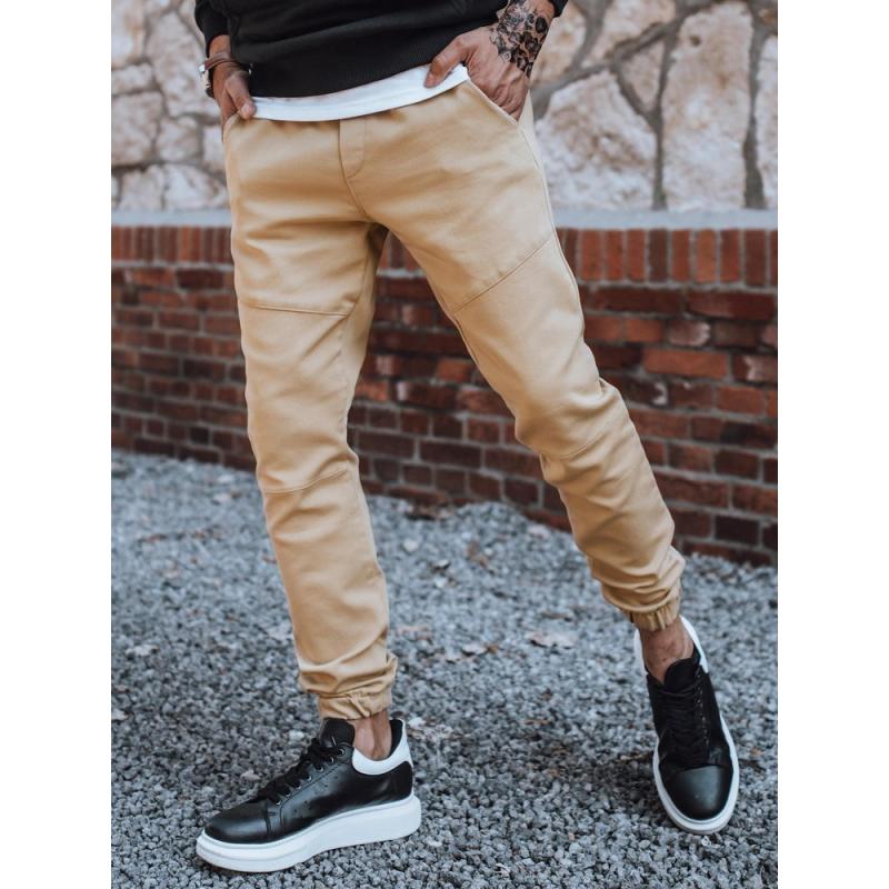 Pánské jogger kalhoty khaki