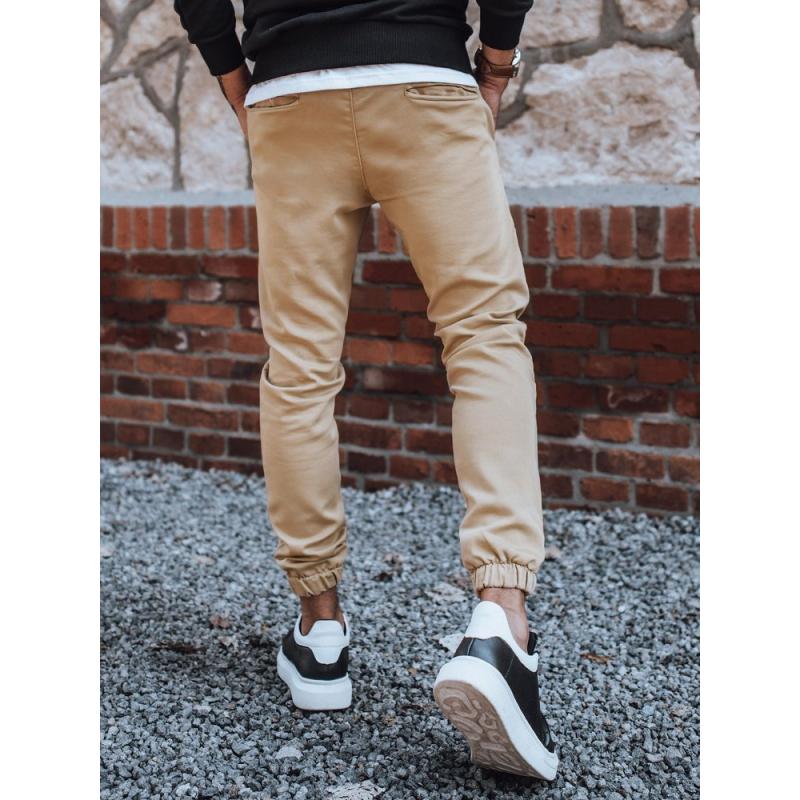 Pánské jogger kalhoty khaki