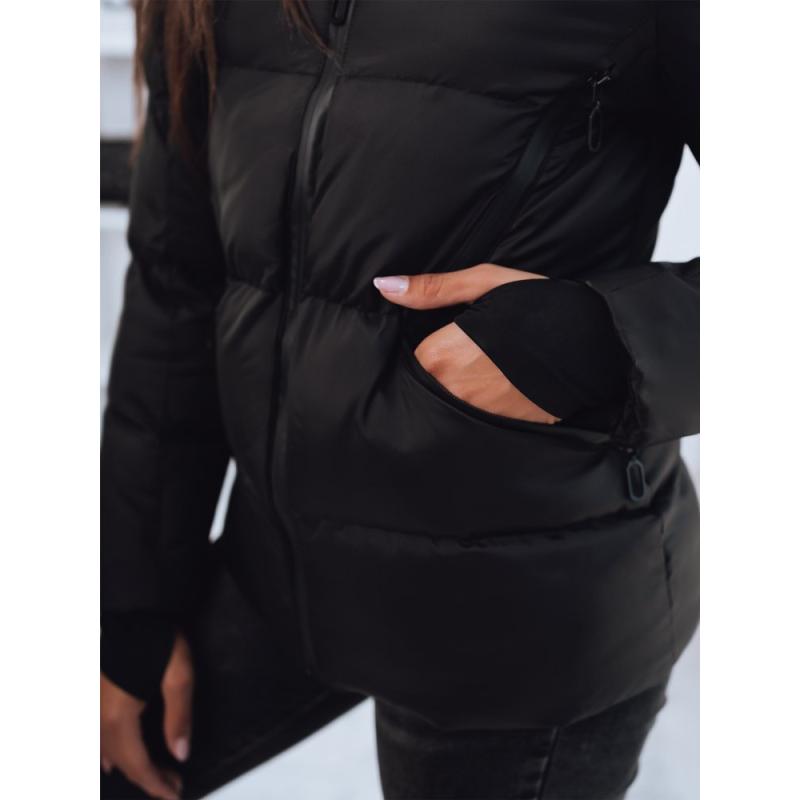 Dámska zimná prešívaná bunda SAVAGE čierna