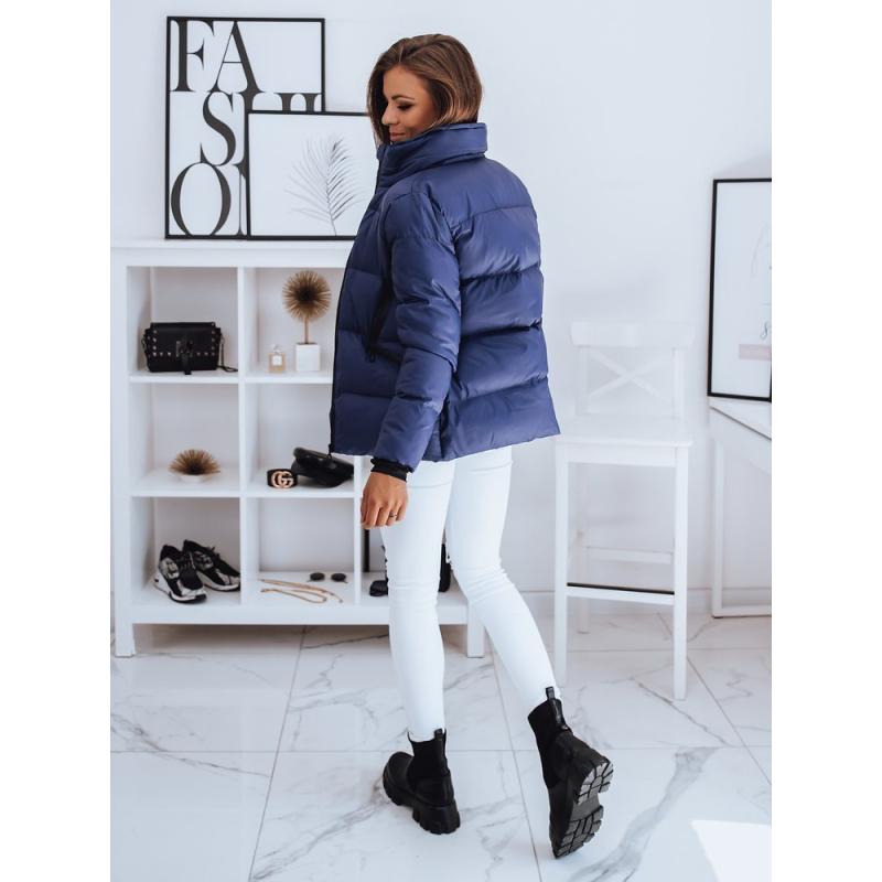 Dámská zimní prošívaná bunda SAVAGE modrá