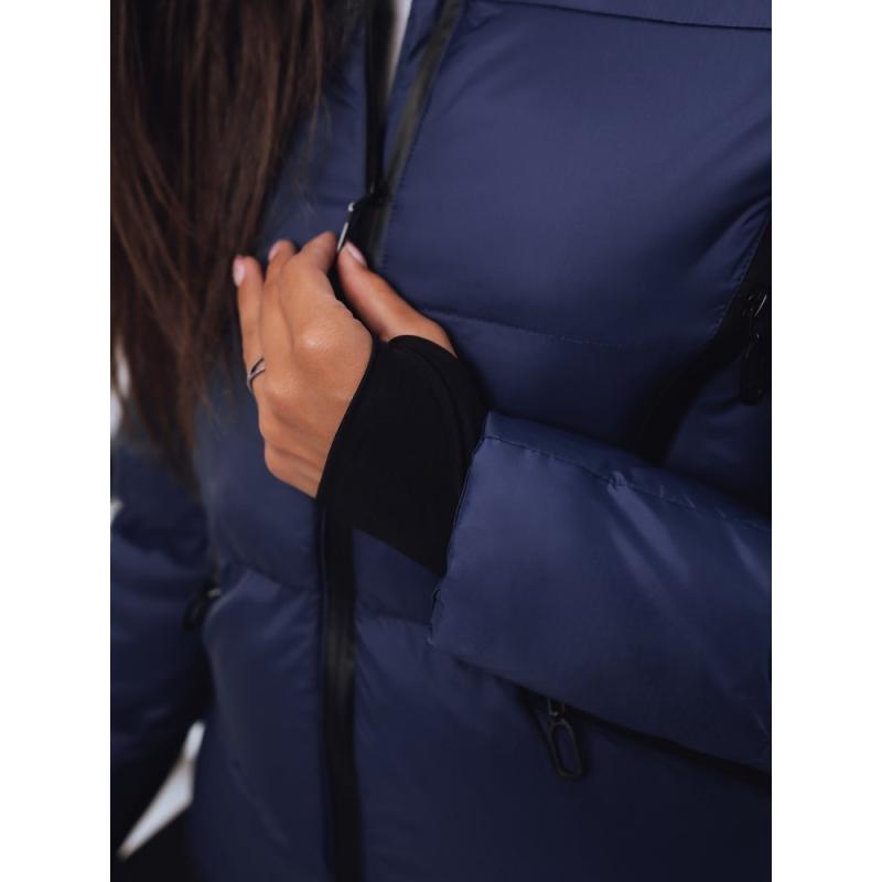 Dámská zimní prošívaná bunda SAVAGE modrá