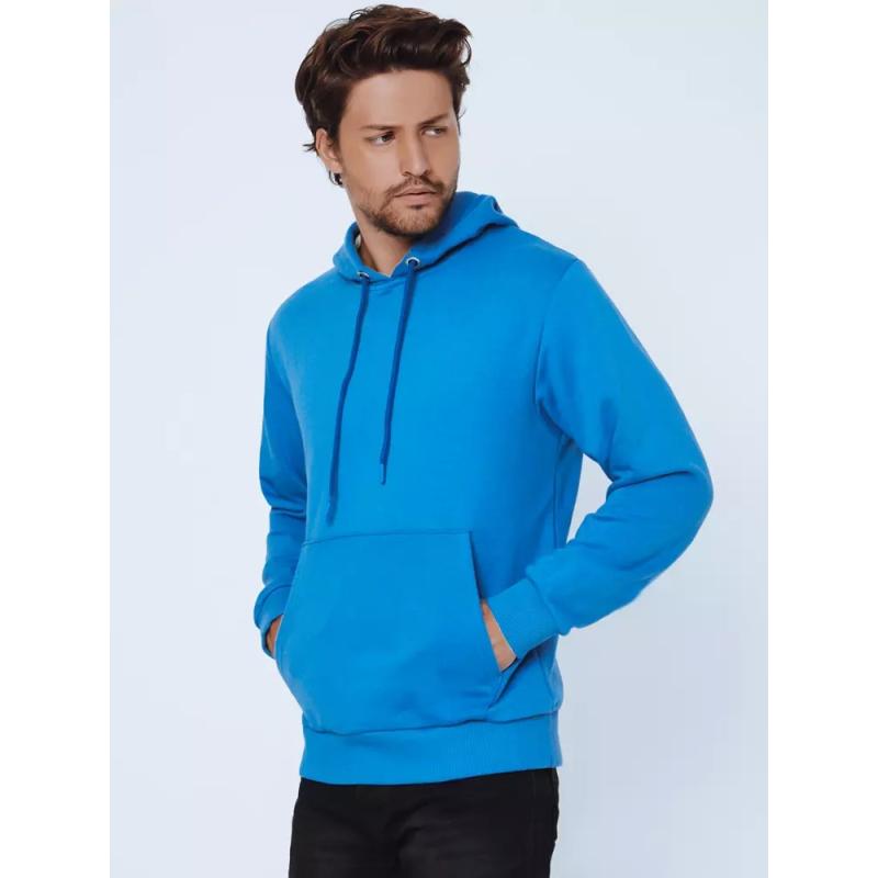 Pánská mikina s kapucí modrá SPORT