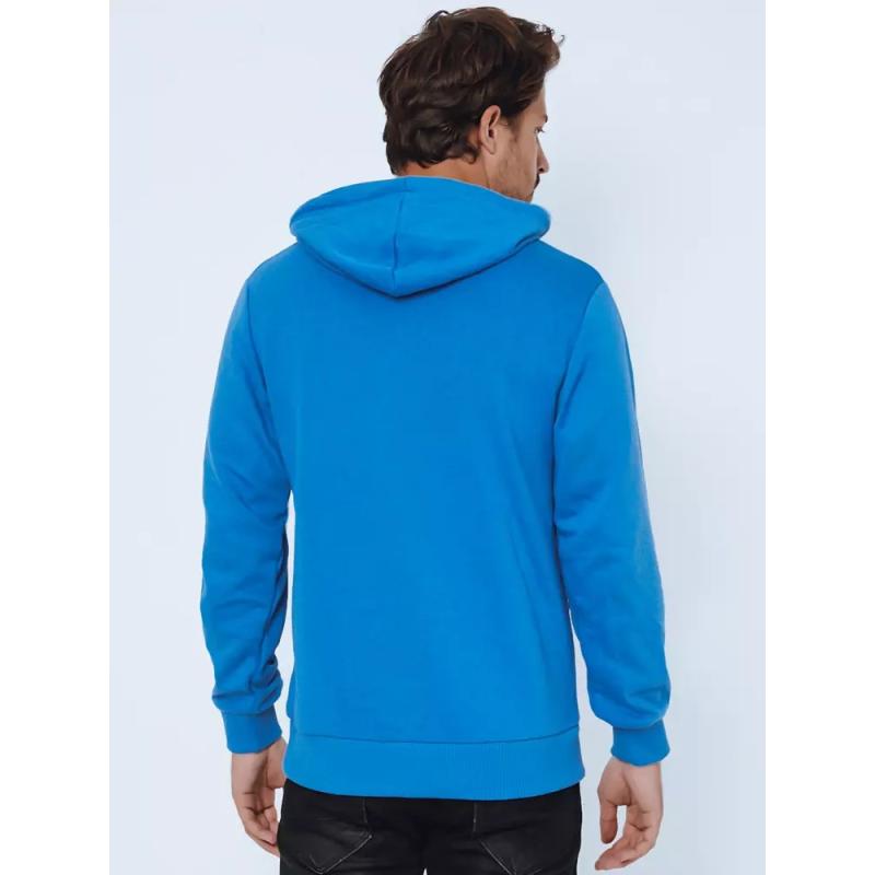Pánská mikina s kapucí modrá SPORT