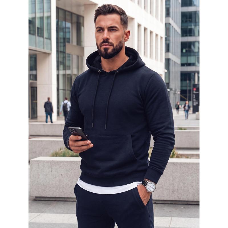 Pánska tepláková súprava tmavomodrá SPORT2