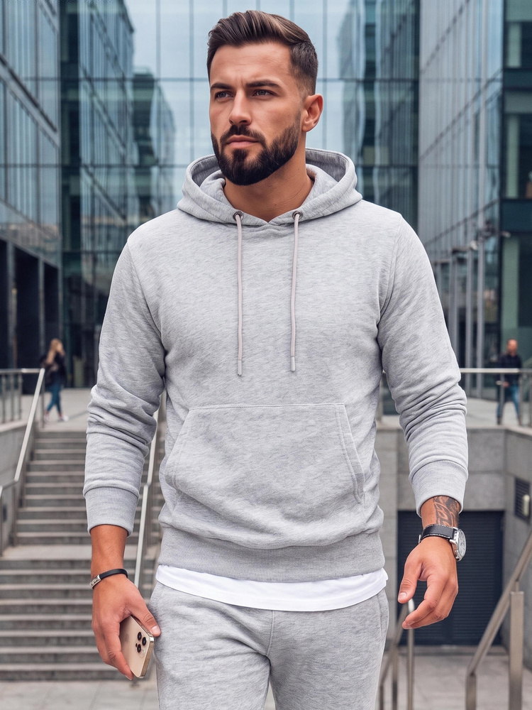 Férfi edzőruha világosszürke SPORT2 - foto 3
