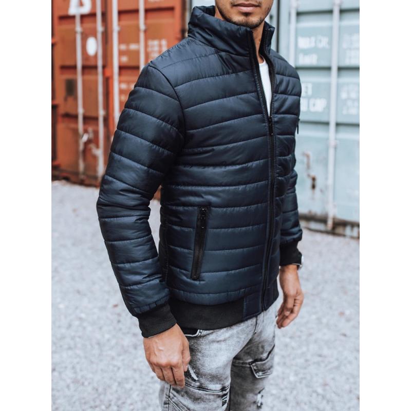 Pánska bunda prešívaná granátová BOMBER