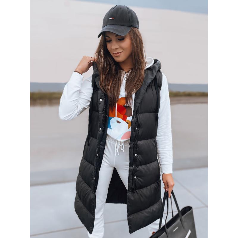 Női steppelt mellény AVIA fekete