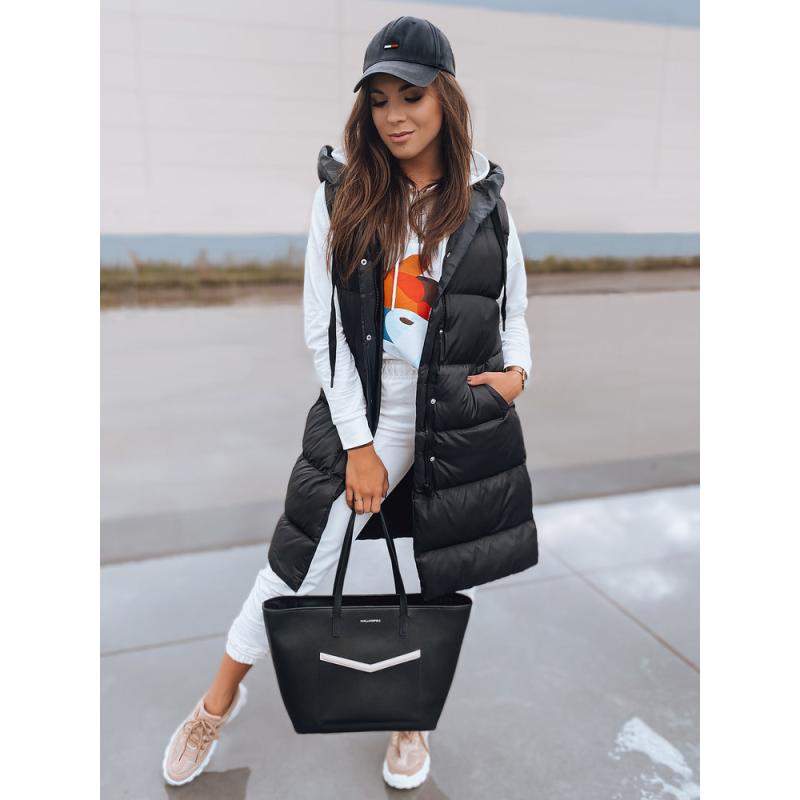 Női steppelt mellény AVIA fekete