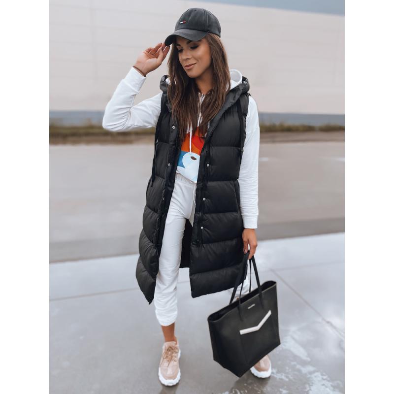 Női steppelt mellény AVIA fekete