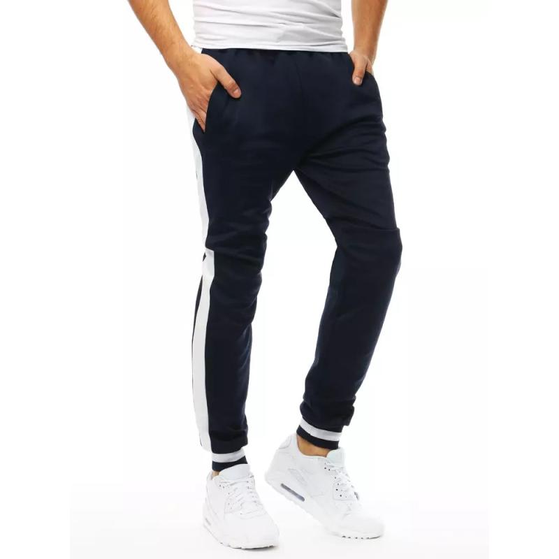 Pánské sportovní tepláky modré