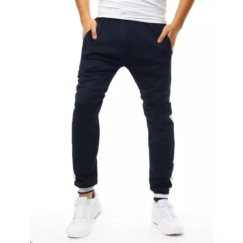 Pánské sportovní tepláky modré