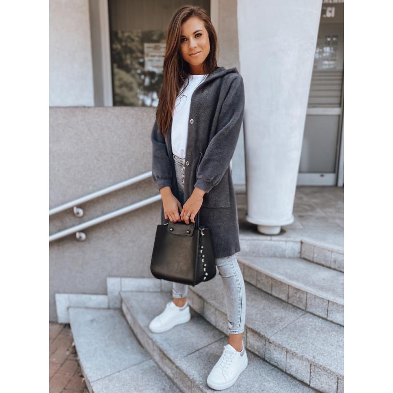 Dámský společenský kabát MELBY šedá
