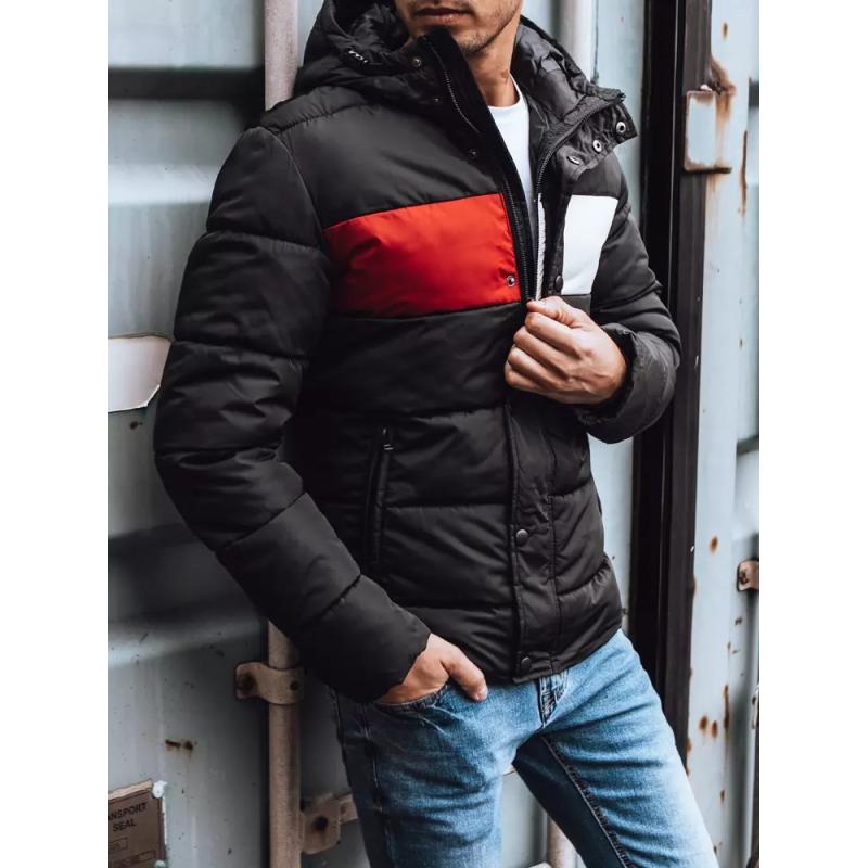 Moška prešita jakna TARA črna