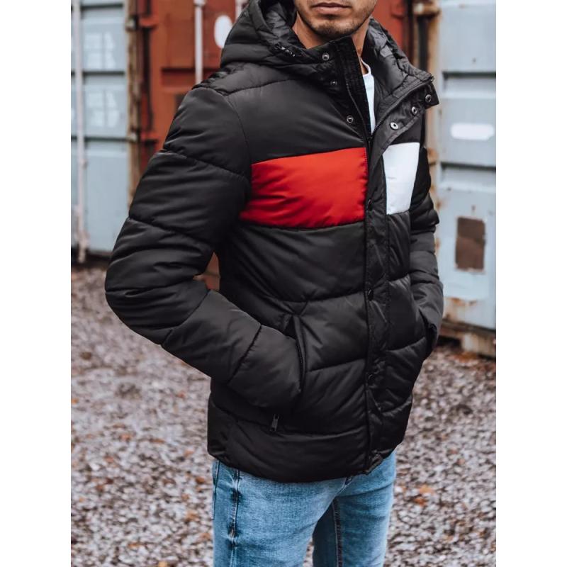 Moška prešita jakna TARA črna