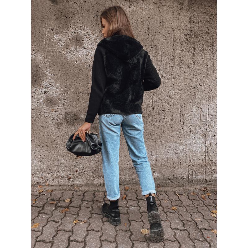 Dámská zateplená bunda s kapucí KATHERINE černá