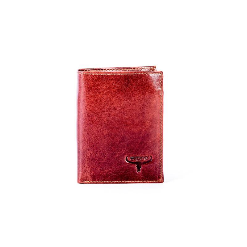 Hnedá pánska peňaženka s reliéfom
