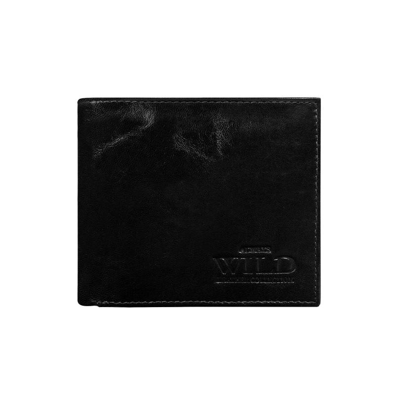 Pánska mäkká peňaženka čierna