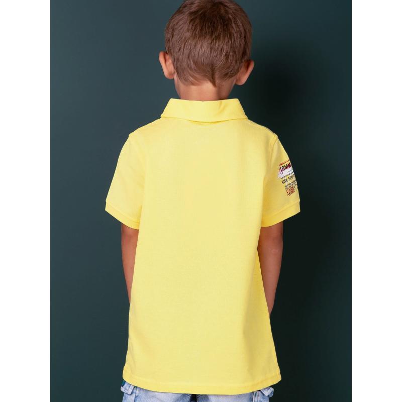 TOMMY LIFE Fiúk sárga póló póló