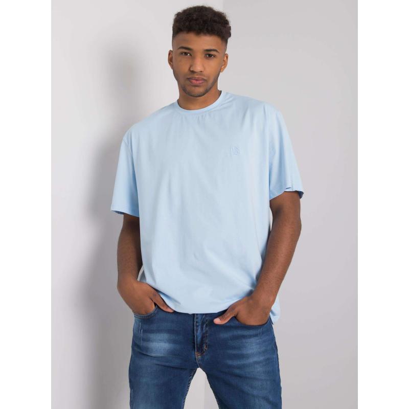 Pánske modré bavlnené tričko Archer LIWALI