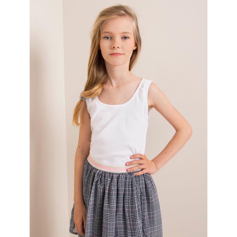 Biely top pre dievčatá
