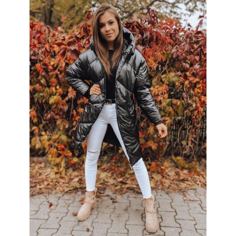 Dámska zimná parka s kapucňou MAGGIE čierna