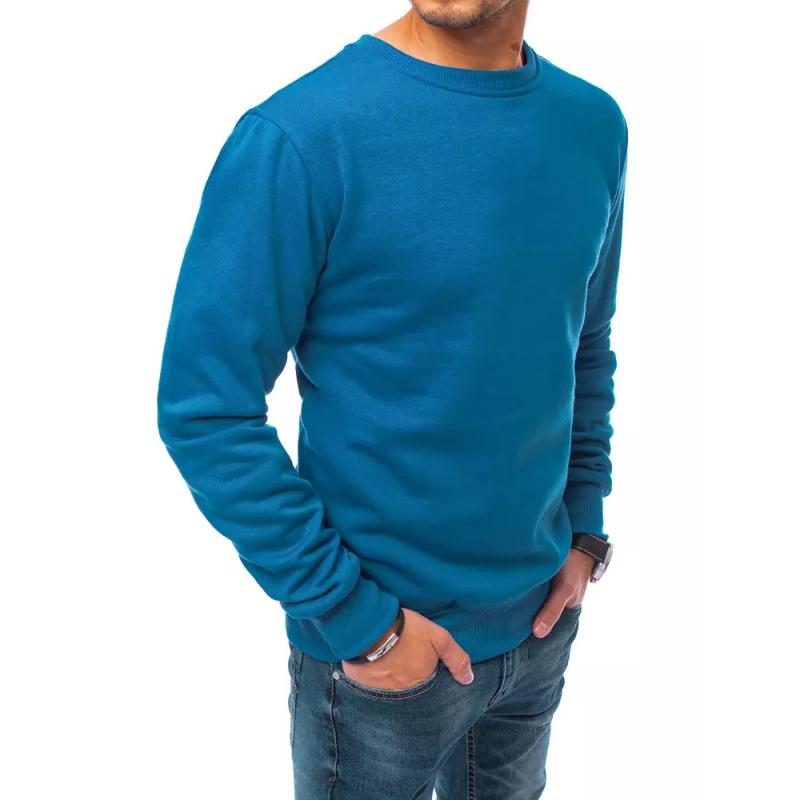 Pánská pohodlná zimní mikina BASE tmavě modrá