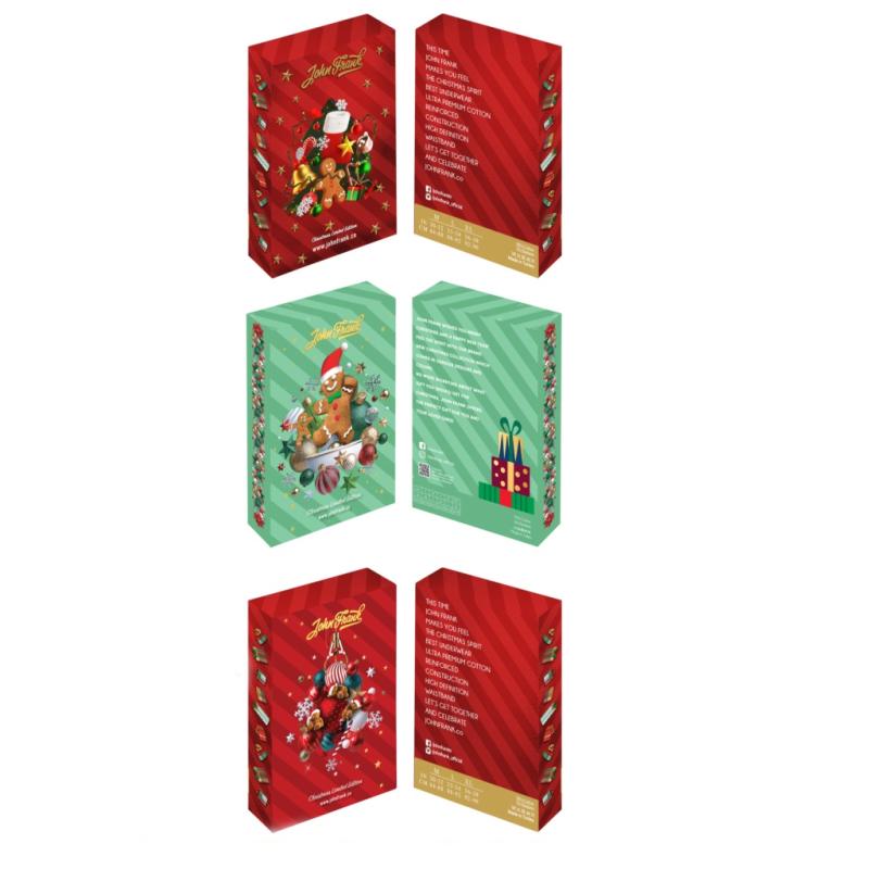 Férfi John Frank boxeralsó JFBD08