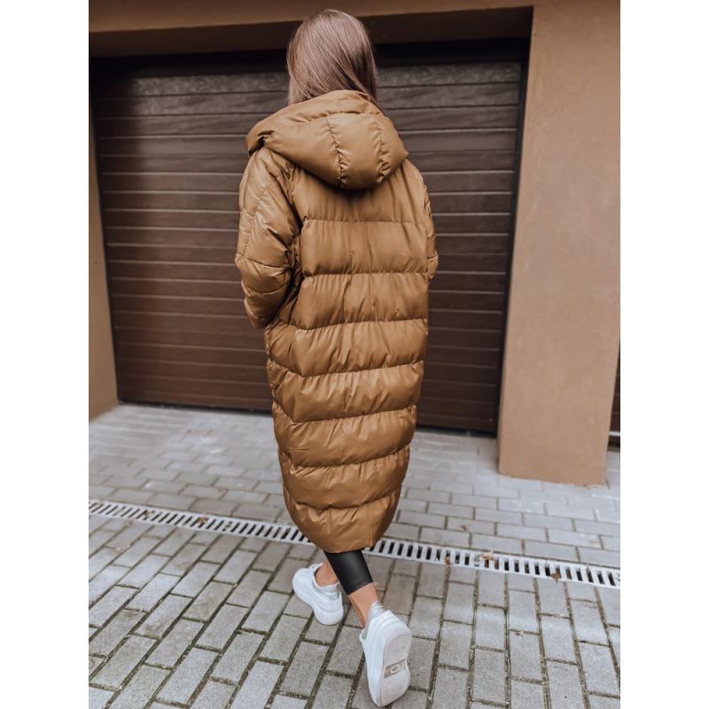 Dámska zimná dlhá bunda ANNIKA béžová