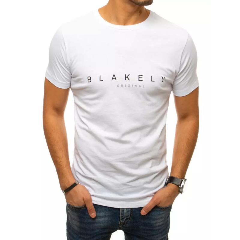 Pánské tričko s potiskem BLAKELY bílé