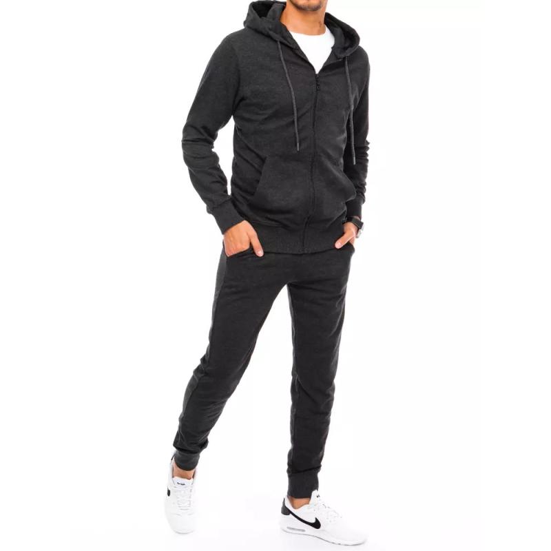 Férfi edzőruha LONA sötétszürke