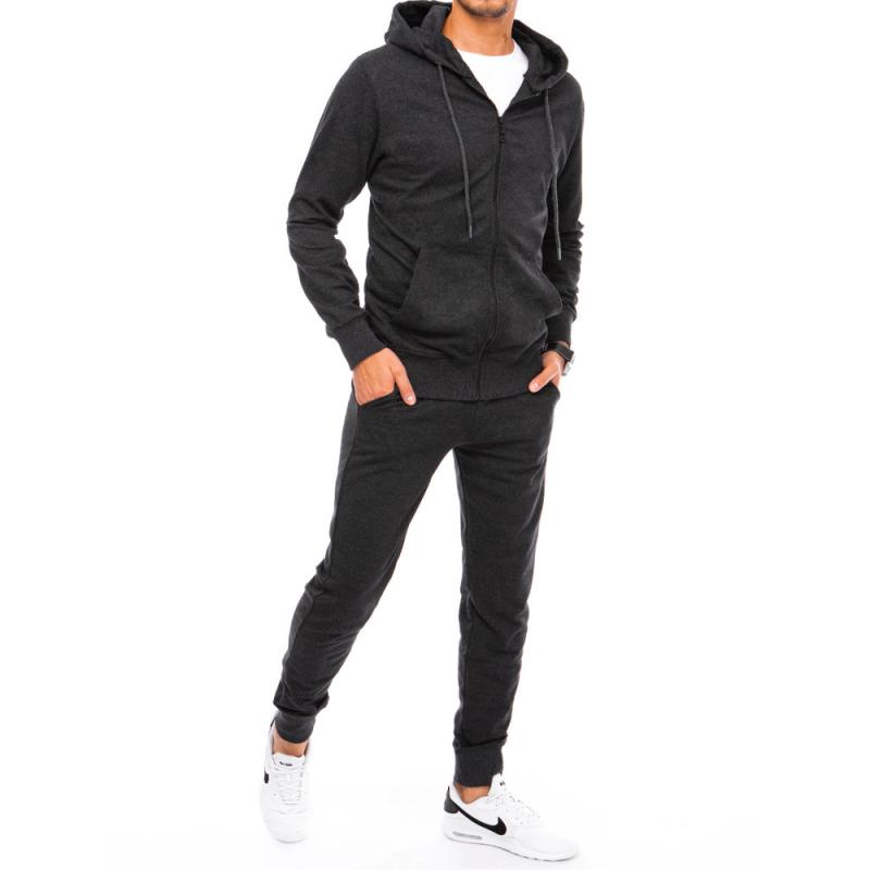 Férfi edzőruha LONA sötétszürke