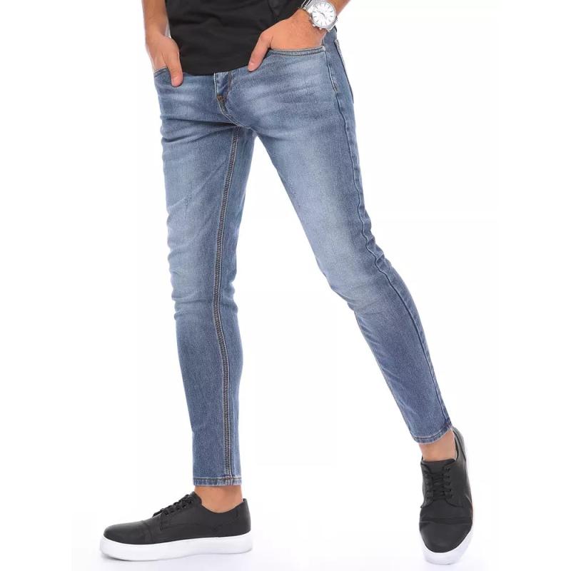 Pánske džínsové nohavice VILA svetlo modré