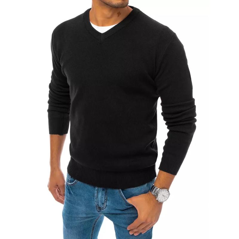 Pánsky elegantný sveter NOLA čierny