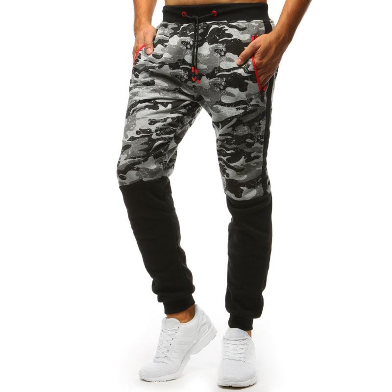 CAMO férfi melegítőnadrág világosszürke