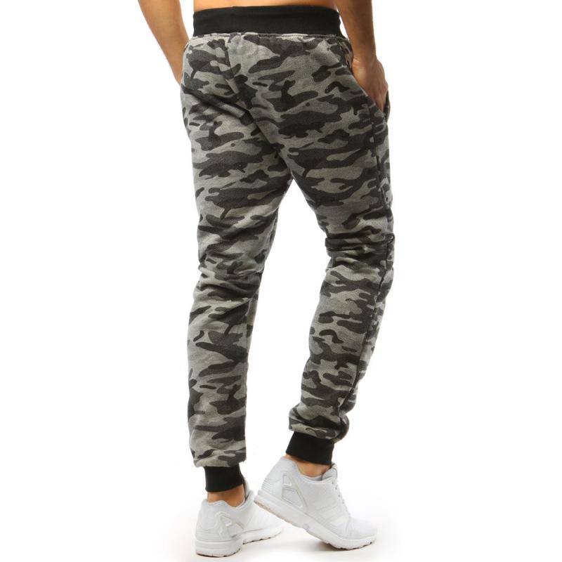 MILITARY férfi melegítőnadrág világosszürke