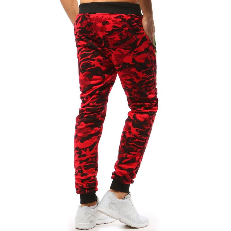 Férfi melegítőnadrág MILITARY piros