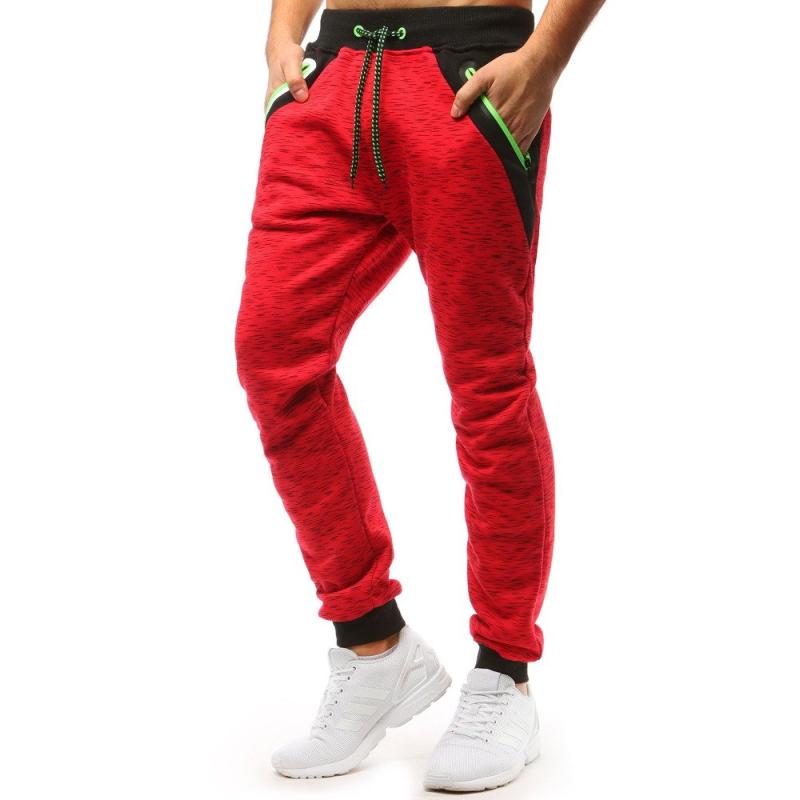 Férfi melegítőnadrág LINE piros