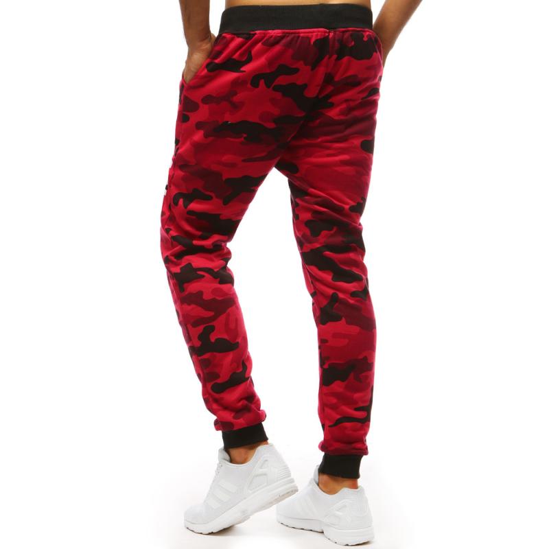 Férfi tréningnadrág URBAN piros