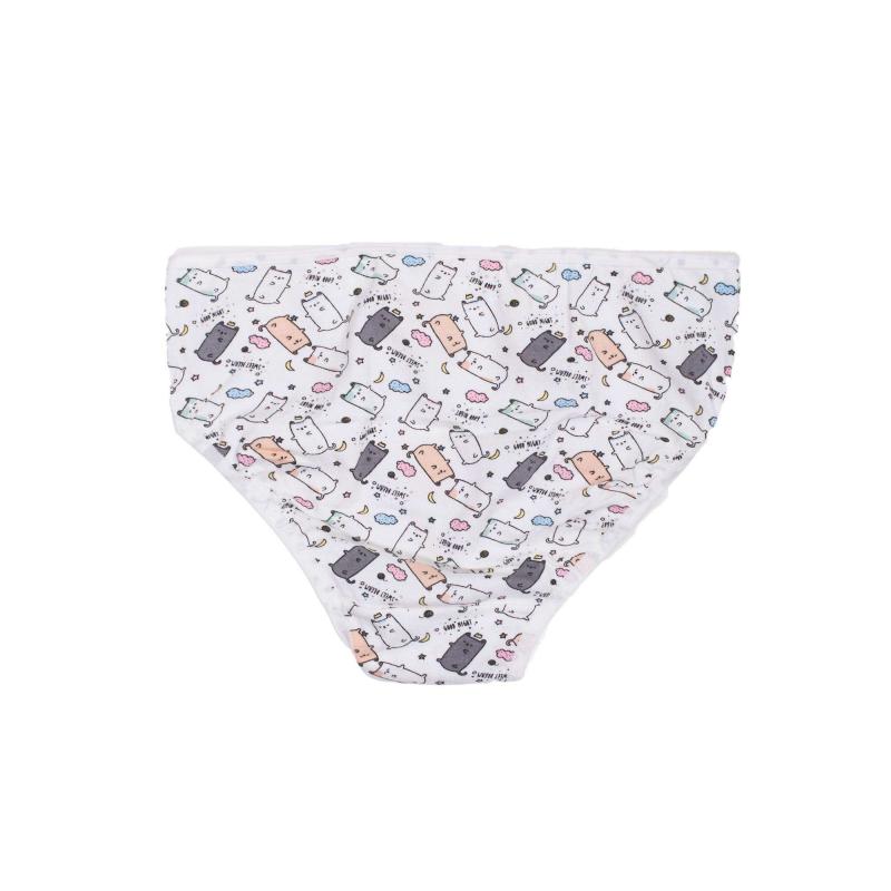 Női nyomtatott bugyi PRINT ekrü színben