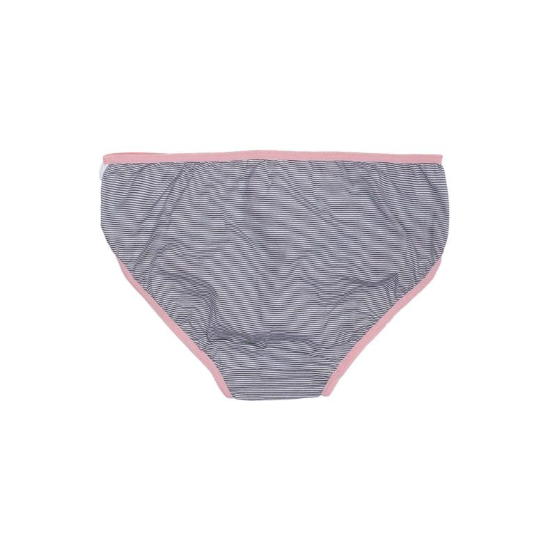 Dámské kalhotky s potiskem VIA bílá a broskvová